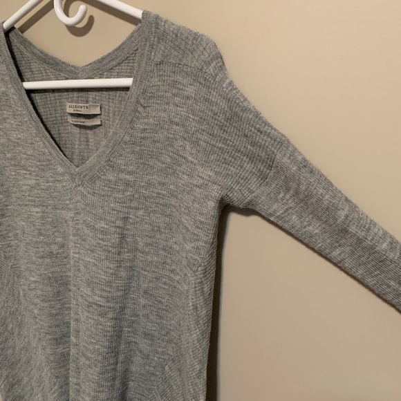 All Saints Kelsey V-Neck Sweater, size XS - Picture 5 of 12